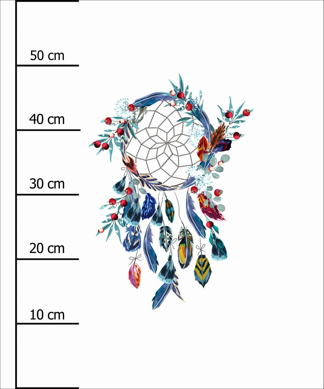 WATERCOLOR DREAMCATHER - PANEL (60cm x 50cm) Hydrofobowa dzianina drapana 