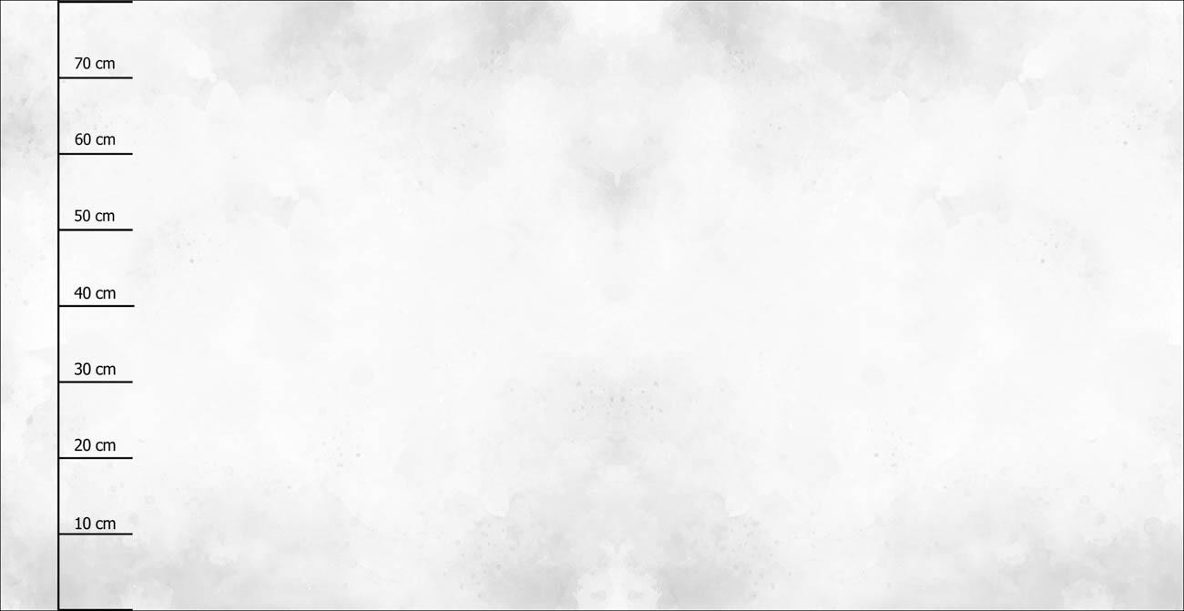 WHITE SPECKS - PANEL (80cm x 155cm) dzianina drapana z elastanem ITY