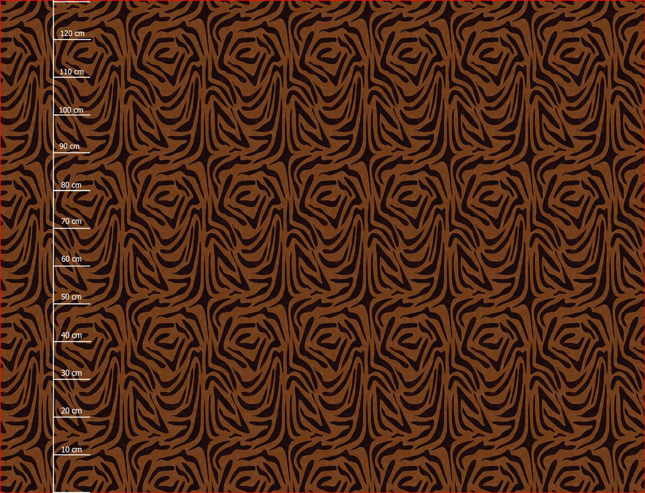 ZEBRA WZ. 2 / brązowy - panel sukienkowy
