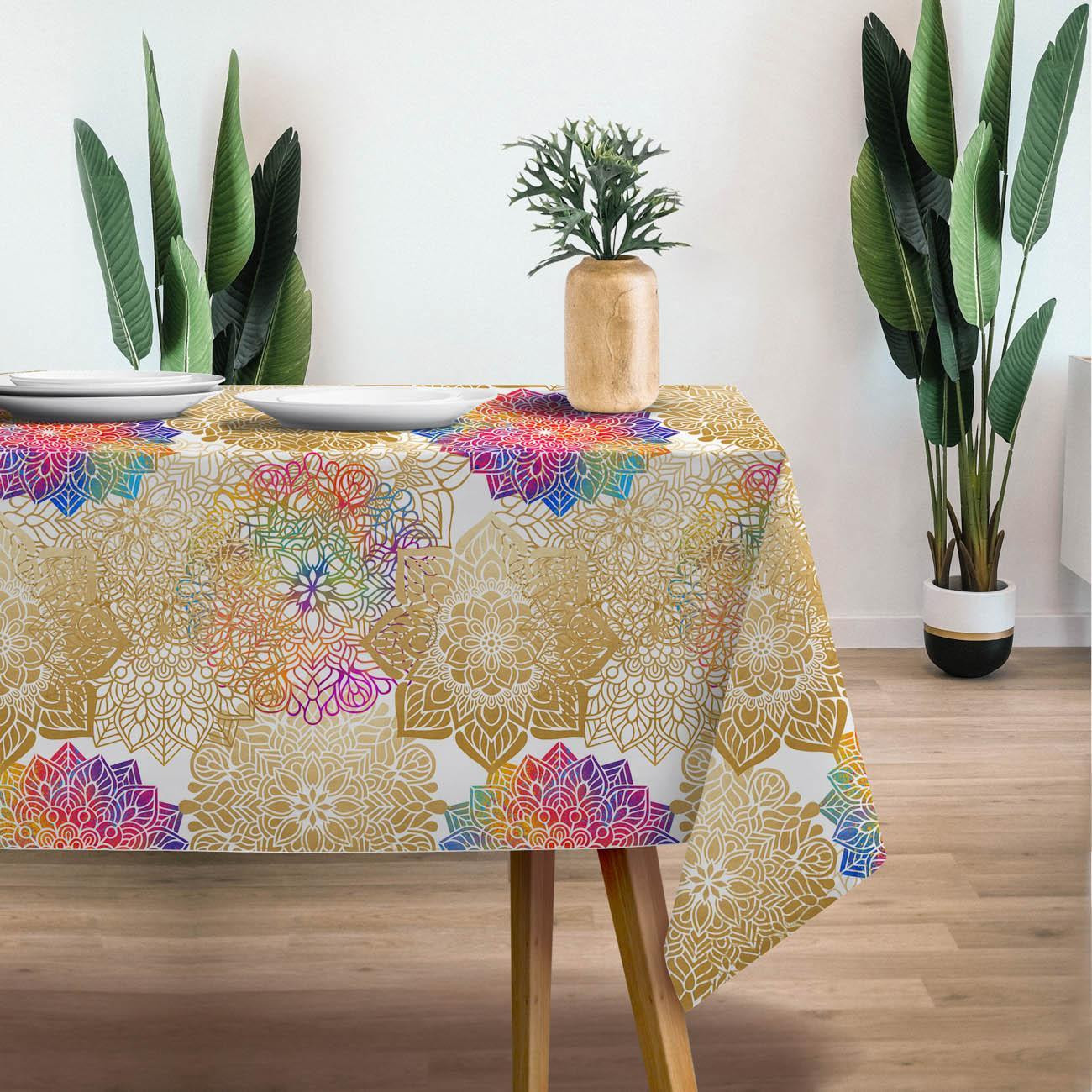 MANDALA wz. 3 - dresówka pętelkowa