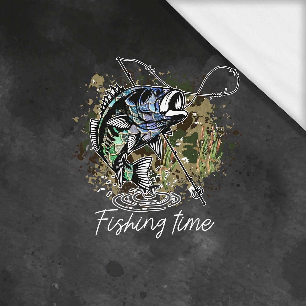 FISHING TIME - PANEL (75cm x 80cm) SINGLE JERSEY ITY