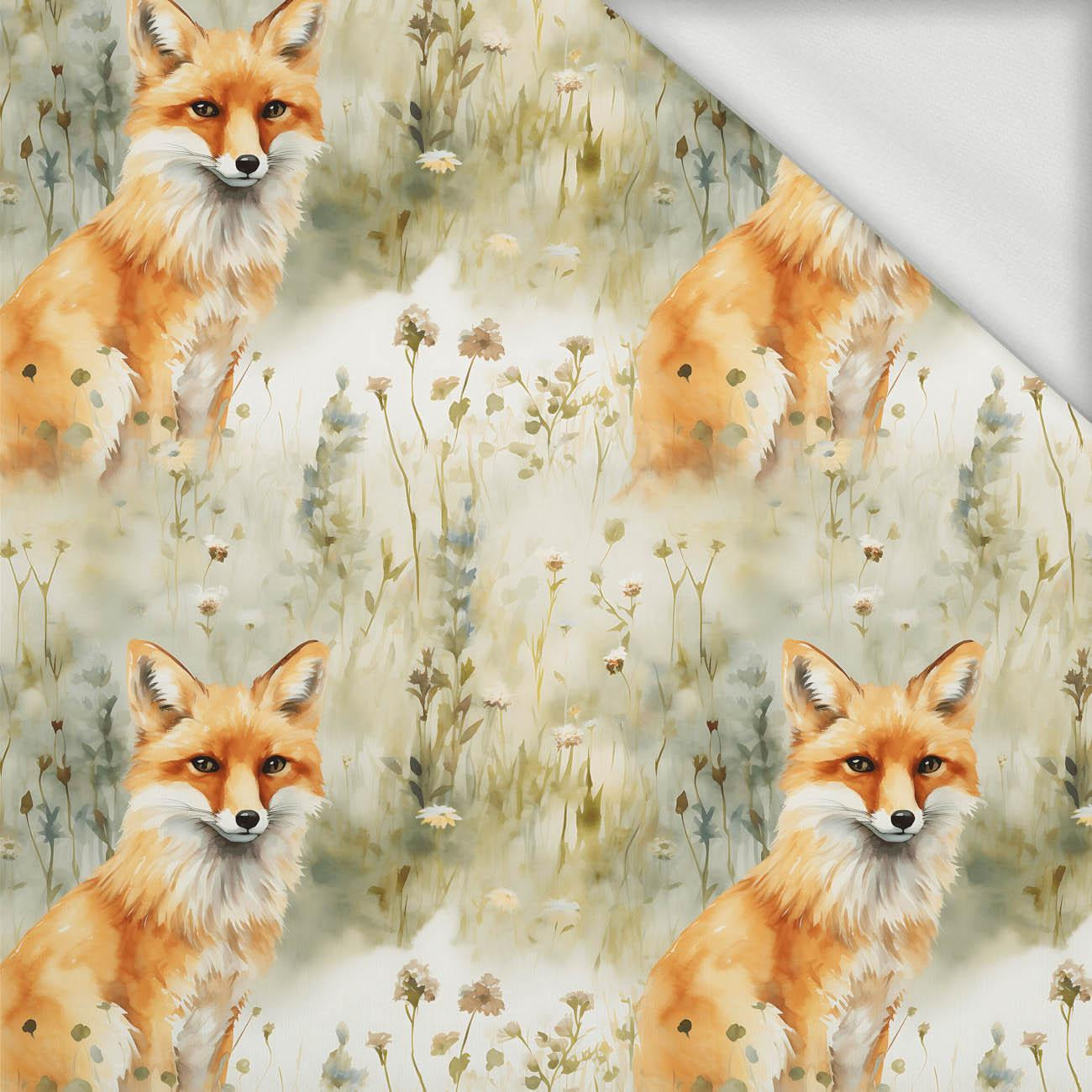 PASTEL FOX WZ. 1 - dresówka pętelkowa