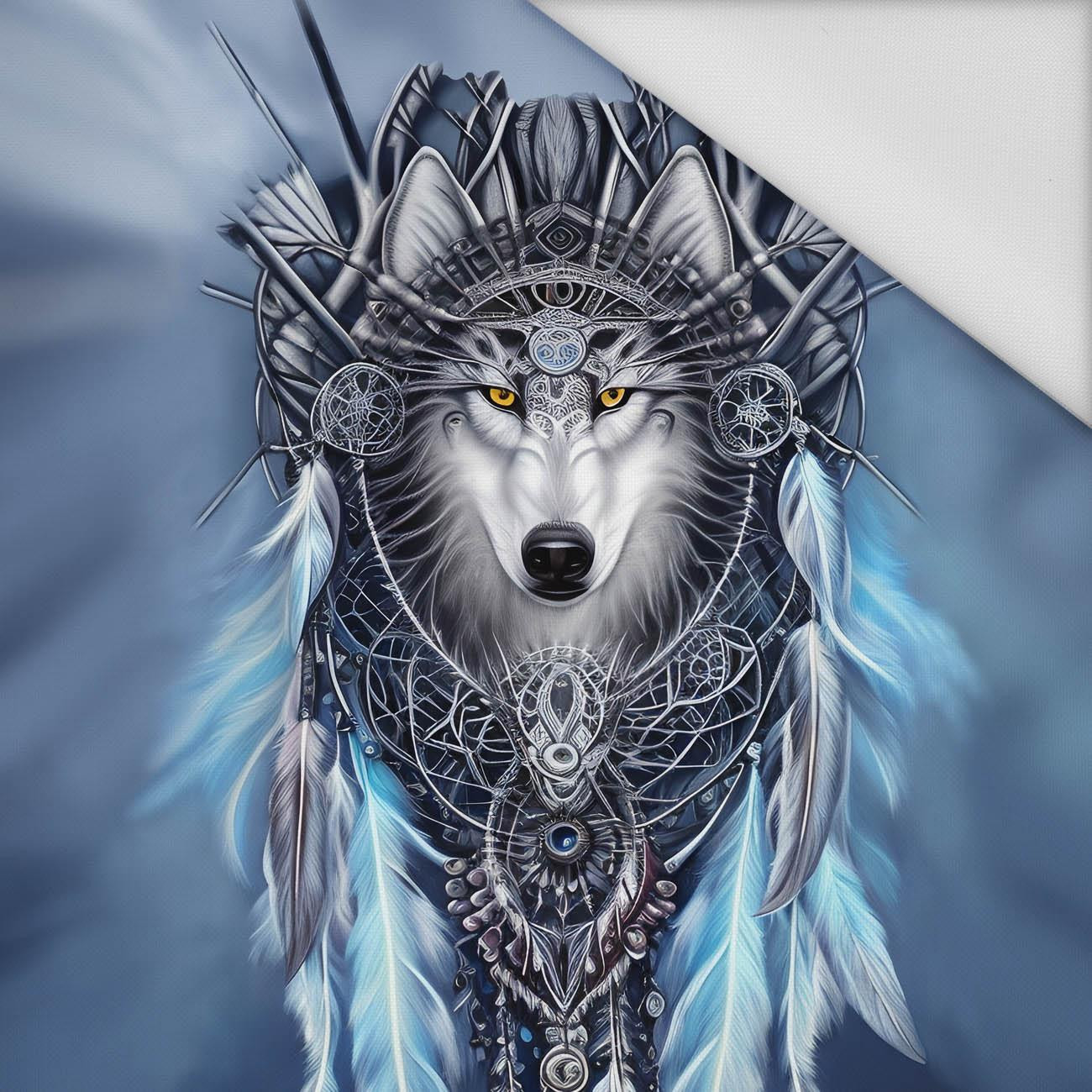 SPIRIT WOLF - PANEL (60cm x 50cm) tkanina wodoodporna