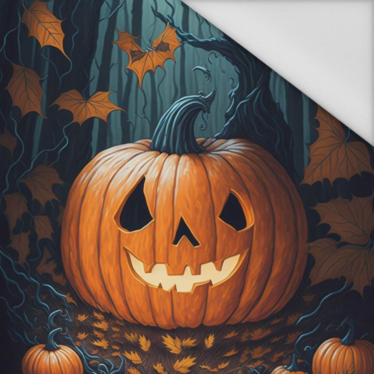 HALLOWEEN PUMPKIN - PANEL (75cm x 80cm) tkanina wodoodporna