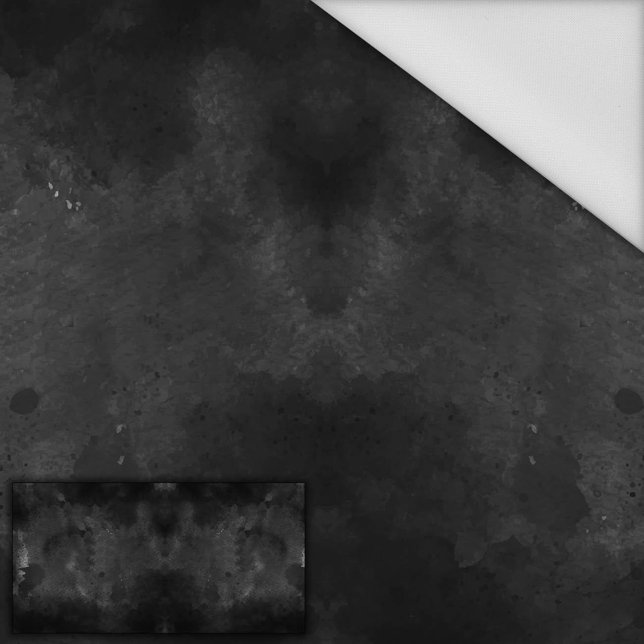 BLACK SPECKS - panel (80cm x 155cm) tkanina wodoodporna