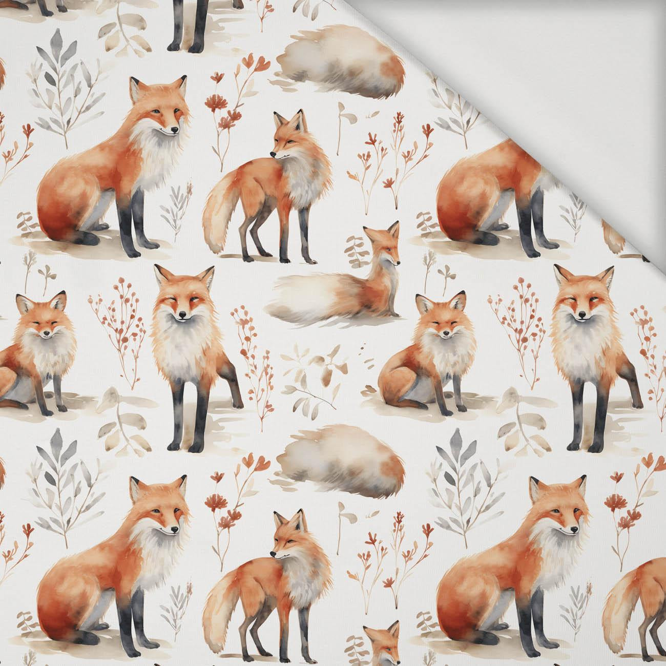 PASTEL FOX WZ. 2 - Jersey wiskozowy