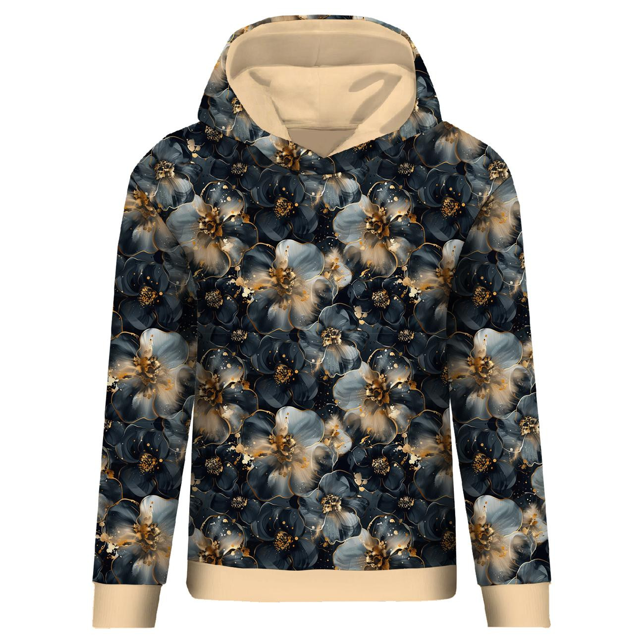 FLOWERS wz.58 - tkanina wodoodporna