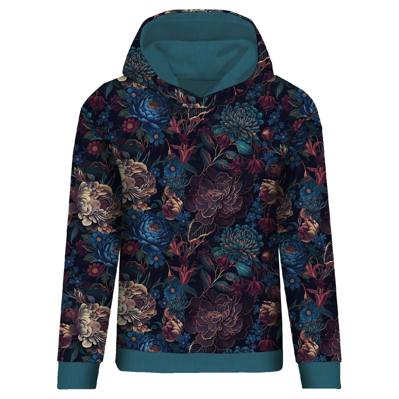 FLOWERS wz.63 - tkanina wodoodporna