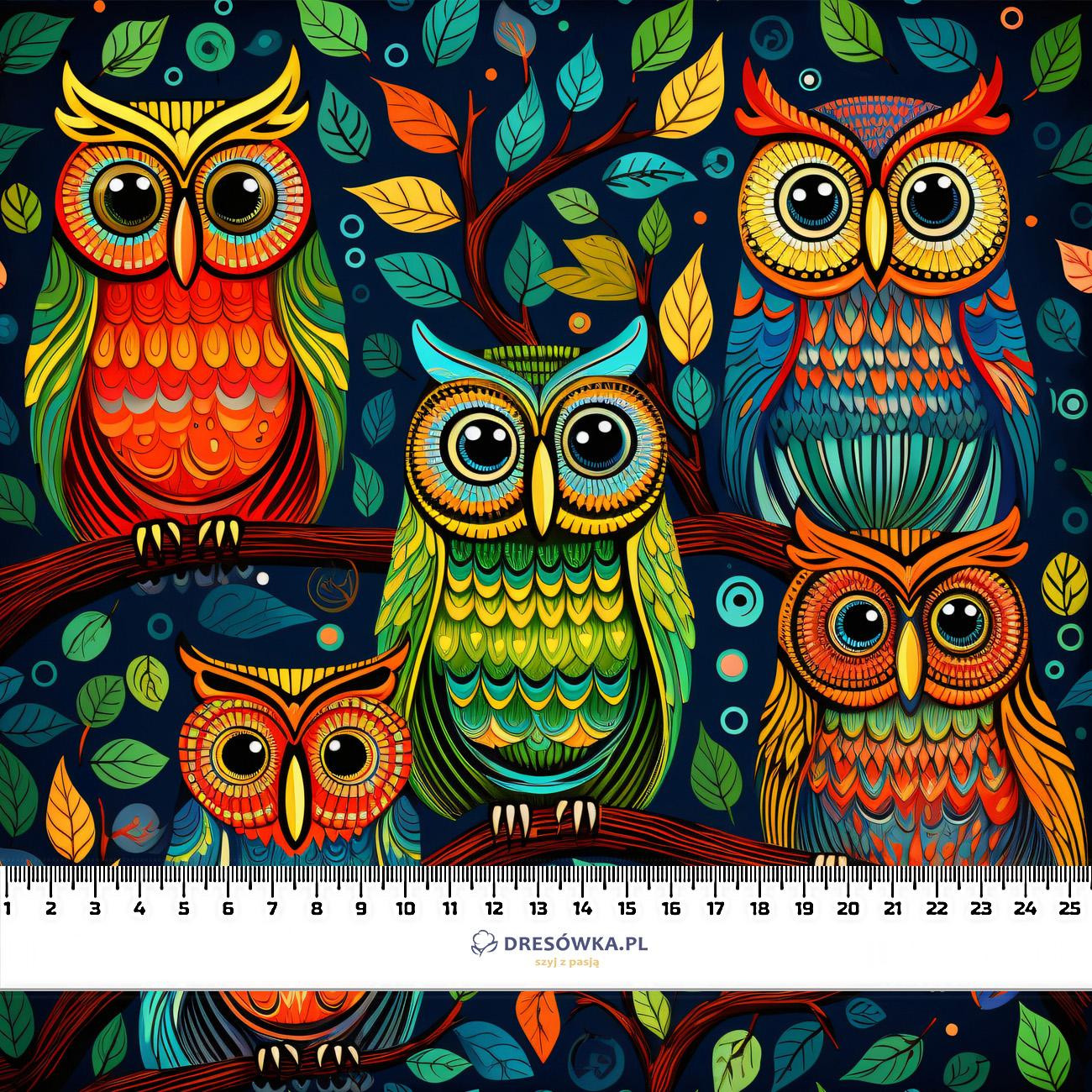 Folk Art wz.13 (OWL)- Welur tapicerski