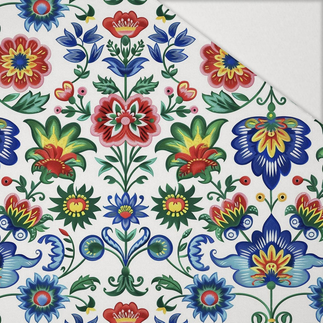 Folk Art wz.4 - Hydrofobowa dzianina drapana
