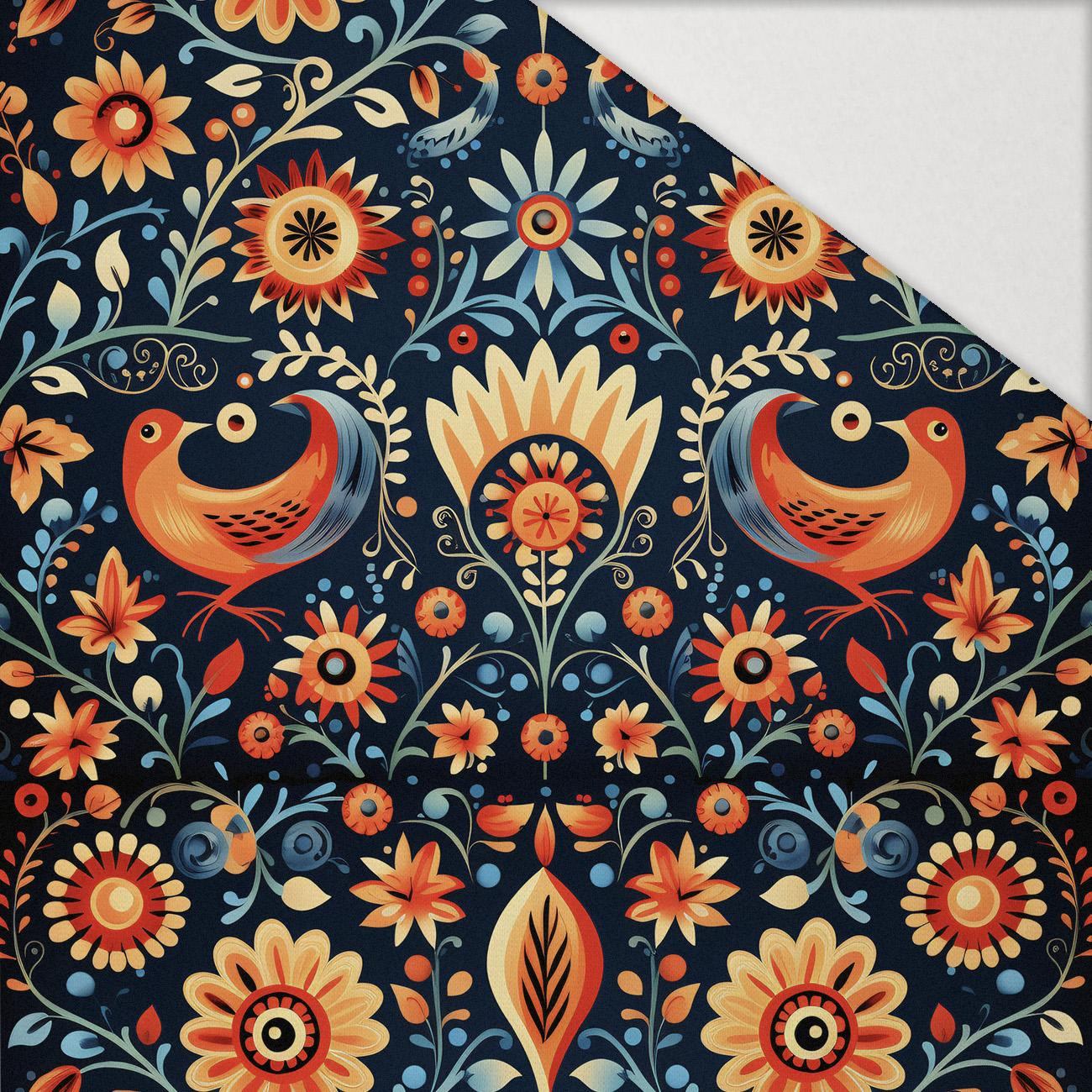 Folk Art wz.5 - Hydrofobowa dzianina drapana 