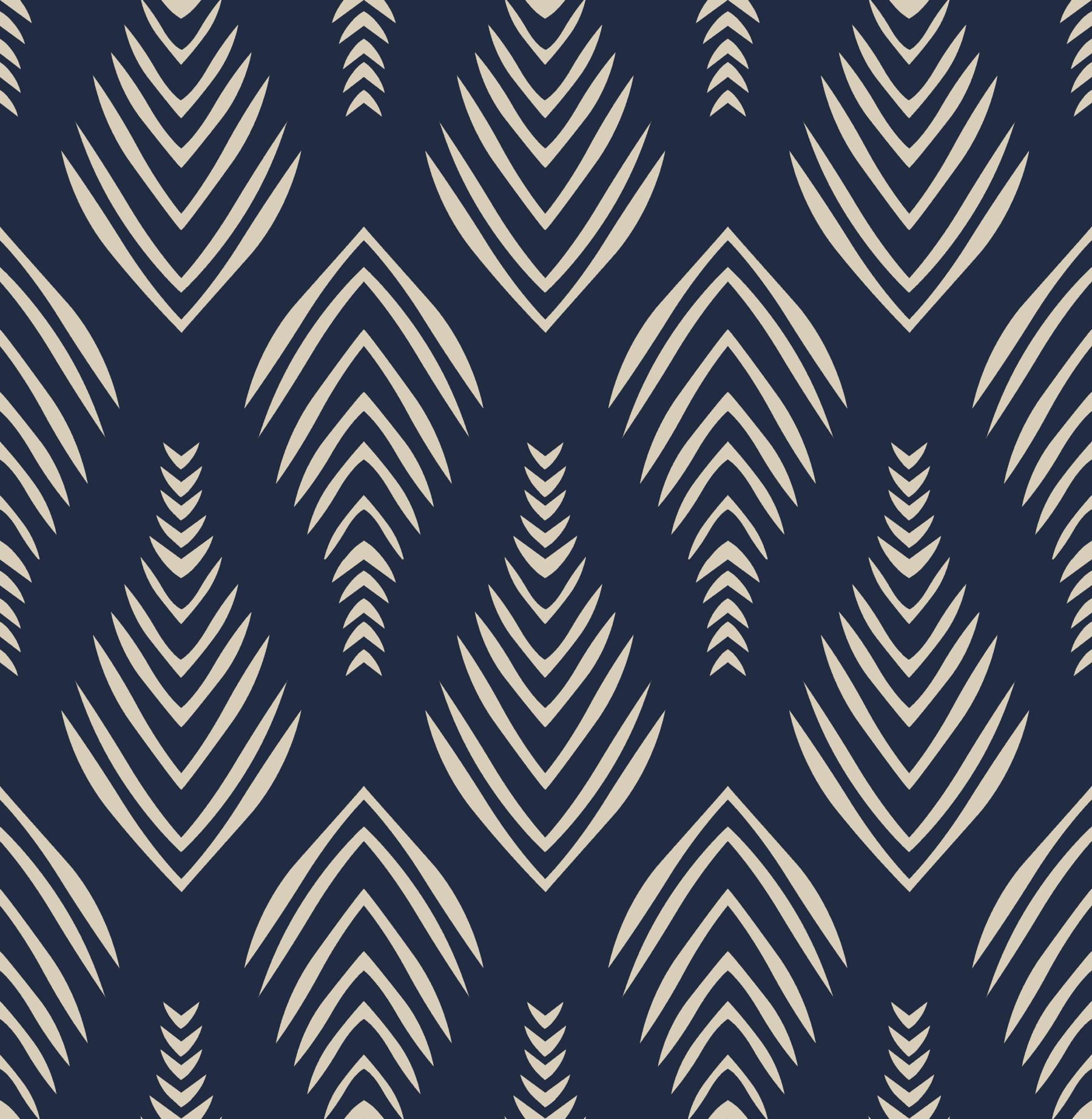 GEOMETRIC WZ. 7 - dzianina pętelkowa z elastanem ITY