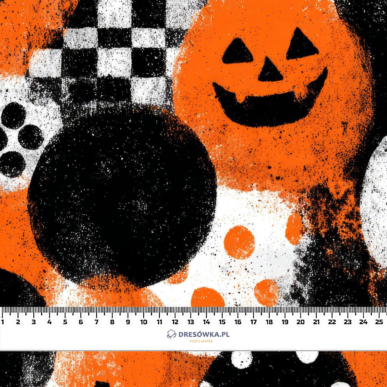 HALLOWEEN WZ. 28 - Hydrofobowa dzianina drapana