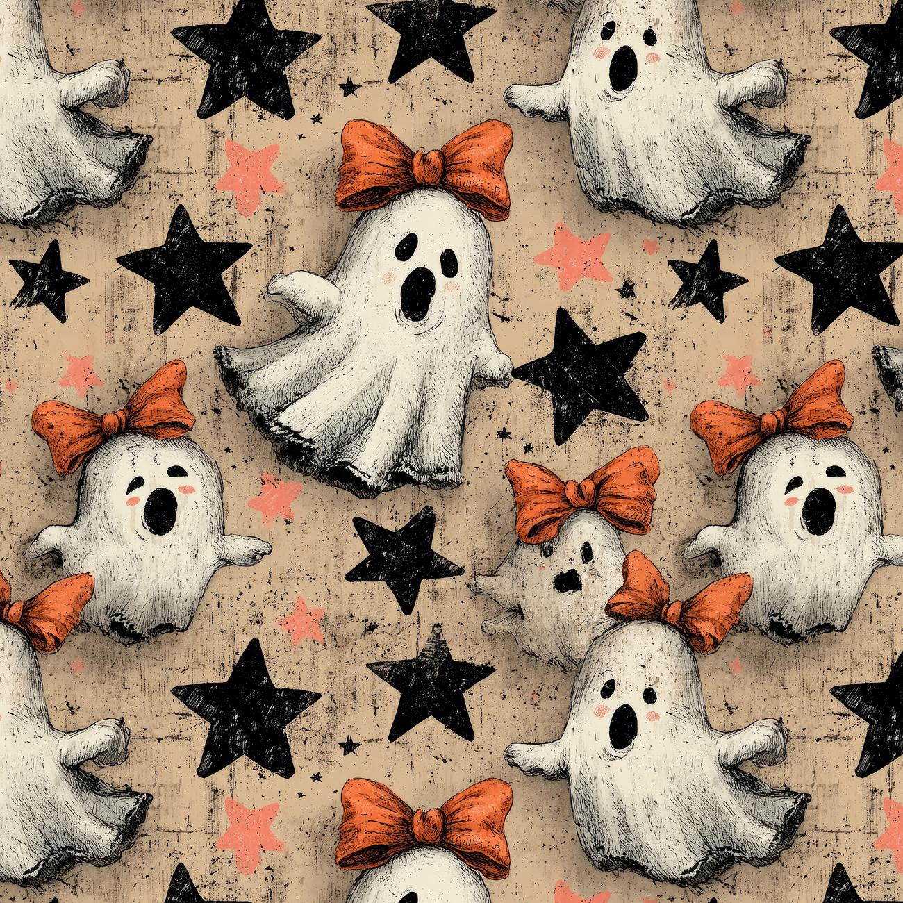 HALLOWEEN WZ. 31 - Hydrofobowa dzianina drapana