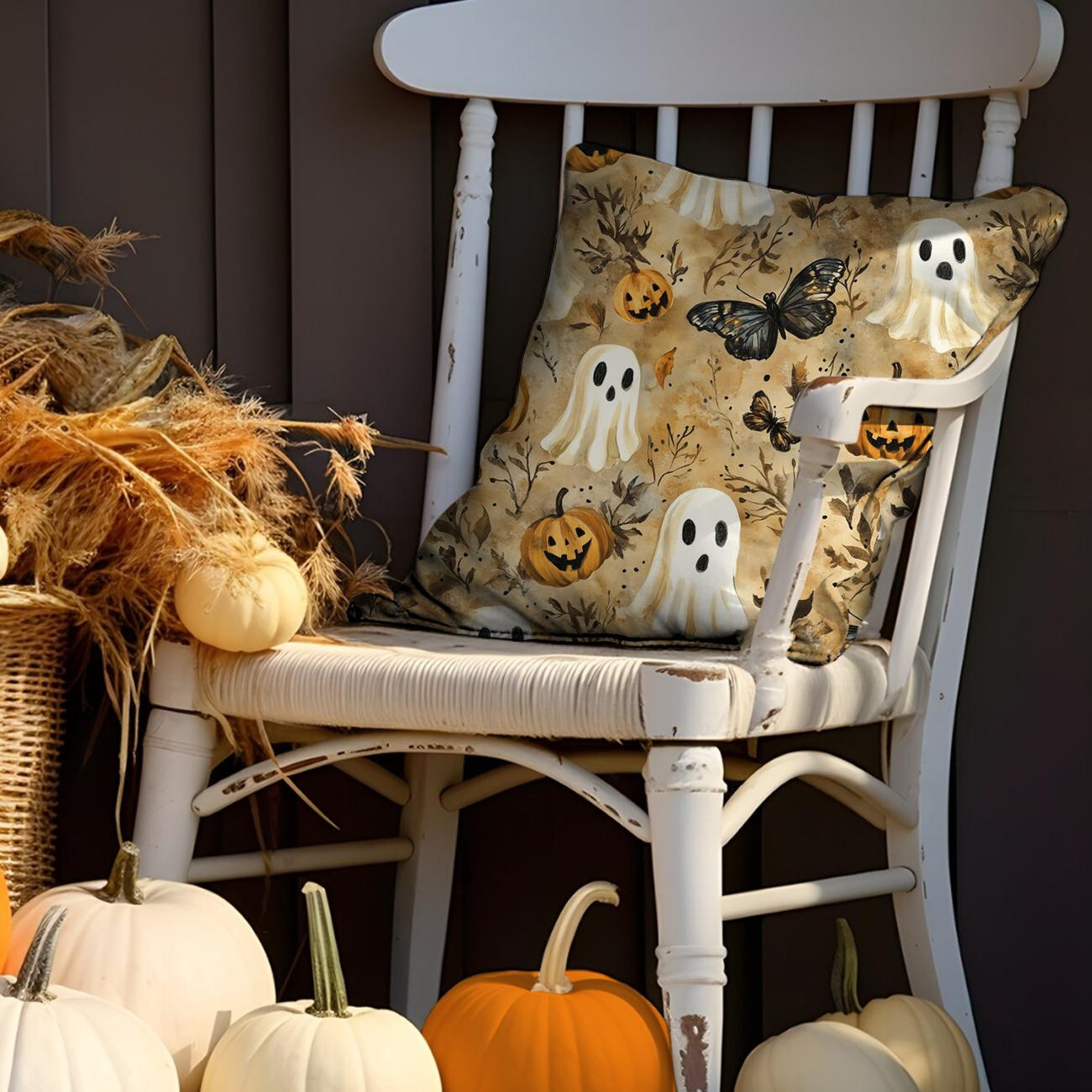 HALLOWEEN WZ. 34 - dzianina drapana z elastanem ITY