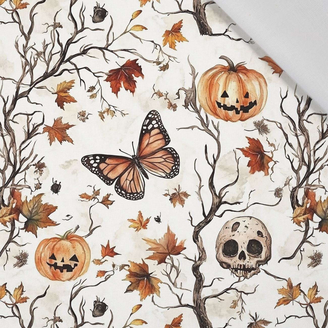 HALLOWEEN WZ. 35 - tkanina bawełniana