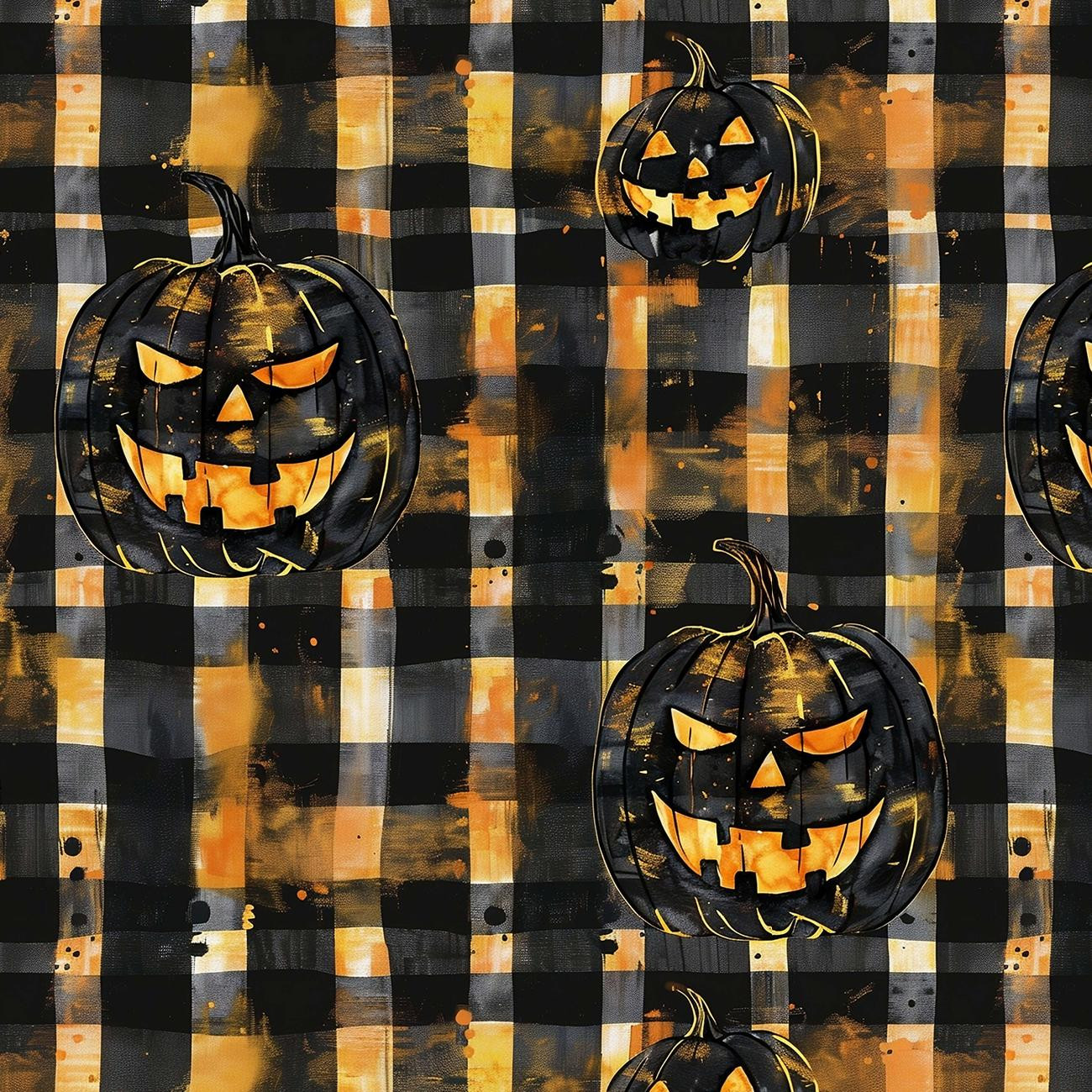HALLOWEEN WZ. 39 - Hydrofobowa dzianina drapana