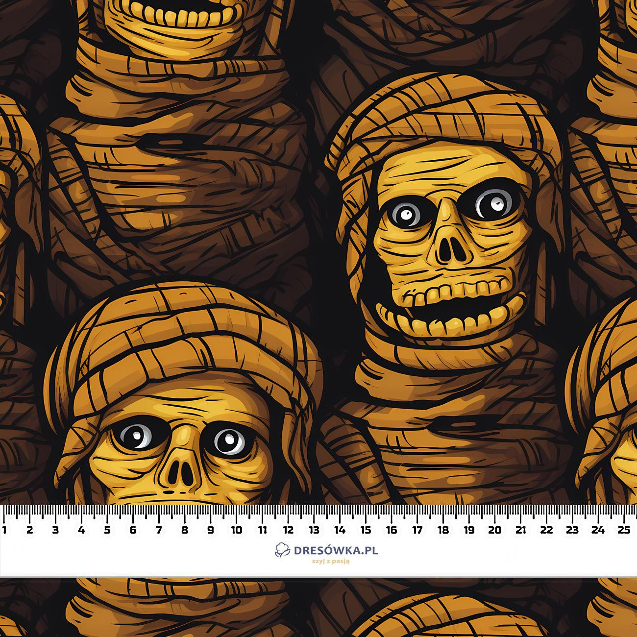 HALLOWEEN WZ. 44 - tkanina wodoodporna