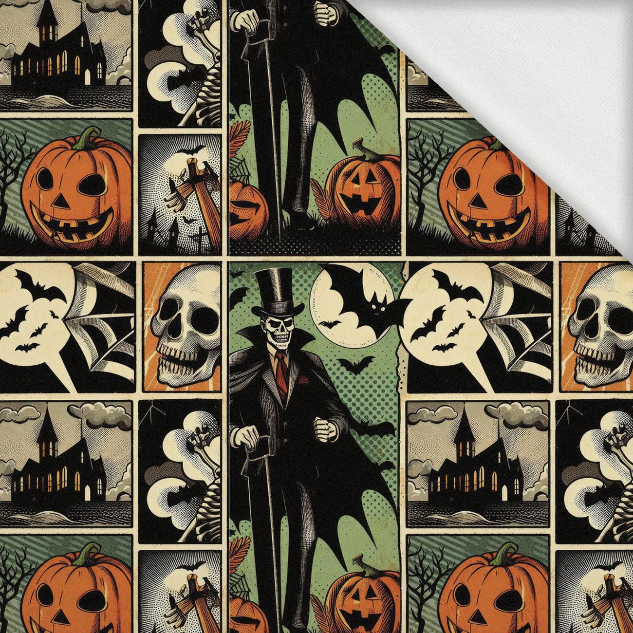 HALLOWEEN WZ. 52 - dzianina drapana z elastanem ITY