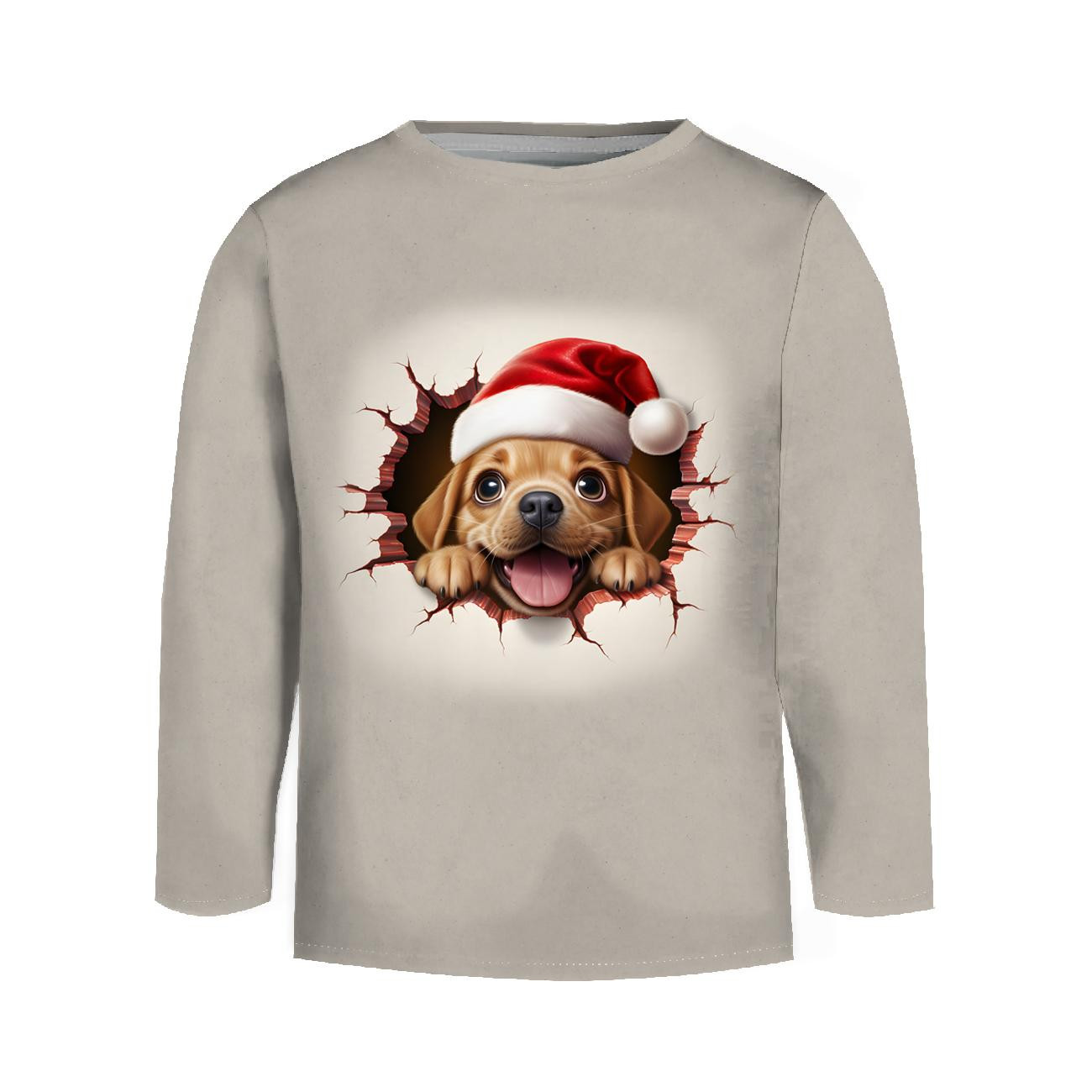 Longsleeve - HAPPY DOG - zestaw do uszycia