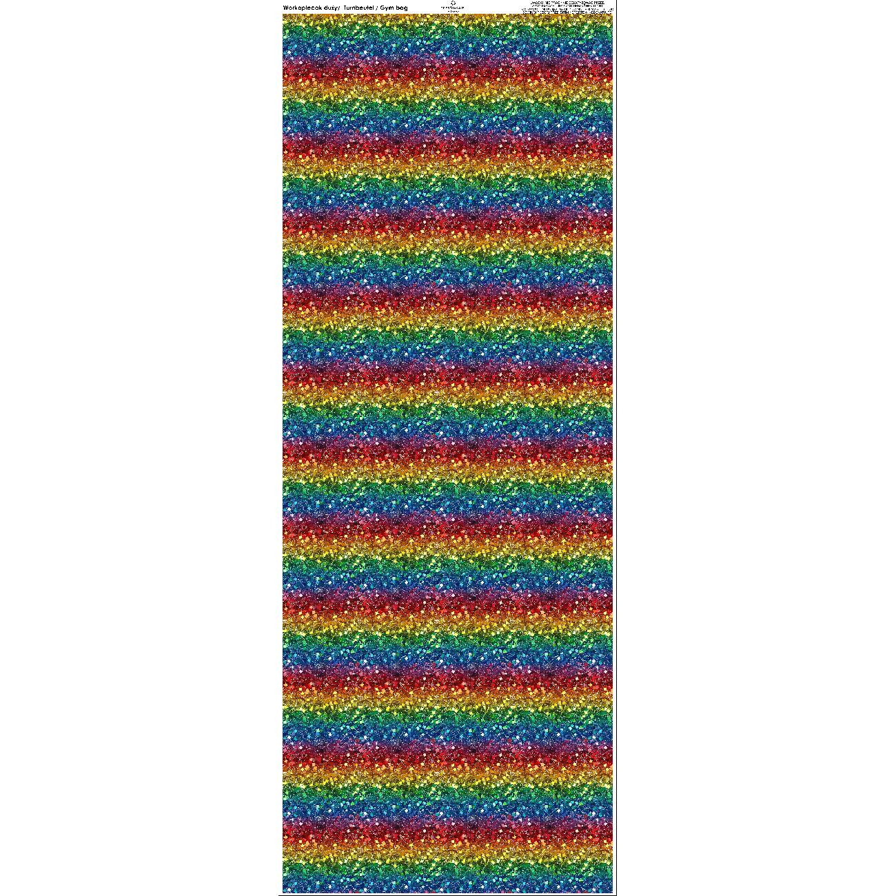 WORKOPLECAK - HOLOGRAPHIC RAINBOW wz. 2 - zestaw do uszycia