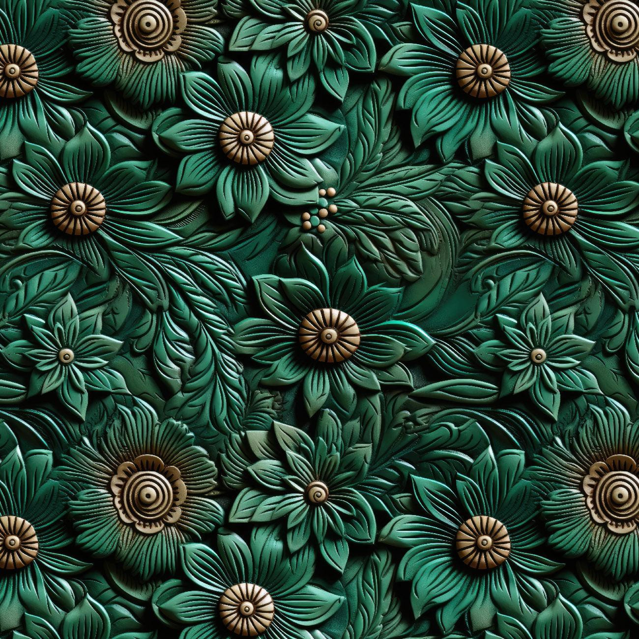 Leather Pattern wz.14 - dzianina pętelkowa z elastanem ITY