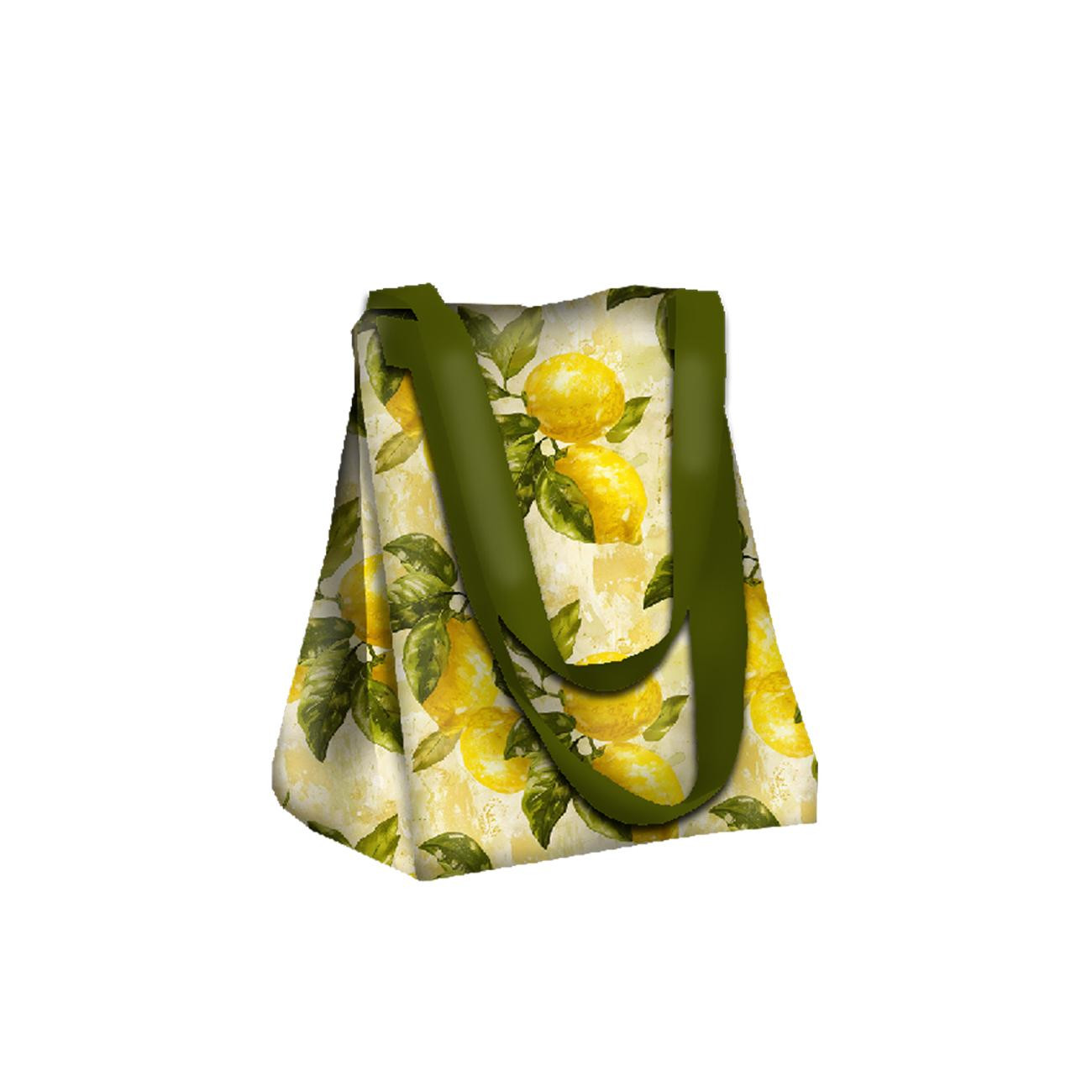 Torba XL z saszetką 2 w 1 - LEMON wz.3 - zestaw do uszycia