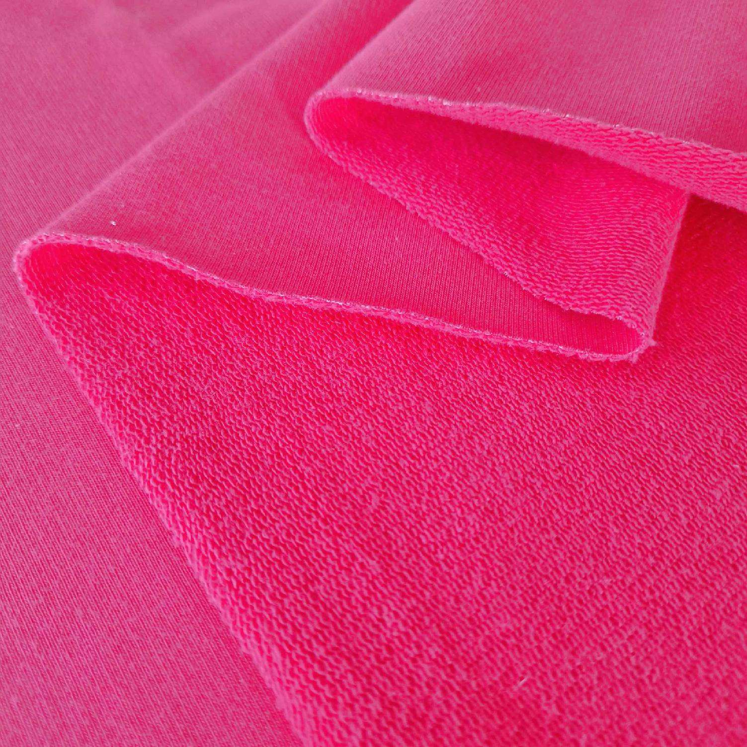 D183-MAGENTA (PINK) - gruba dzianina pętelkowa (P290)
