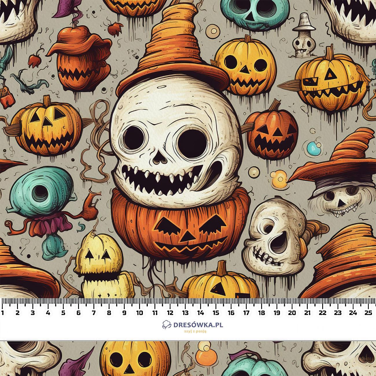 HALLOWEEN wz.11- Welur tapicerski