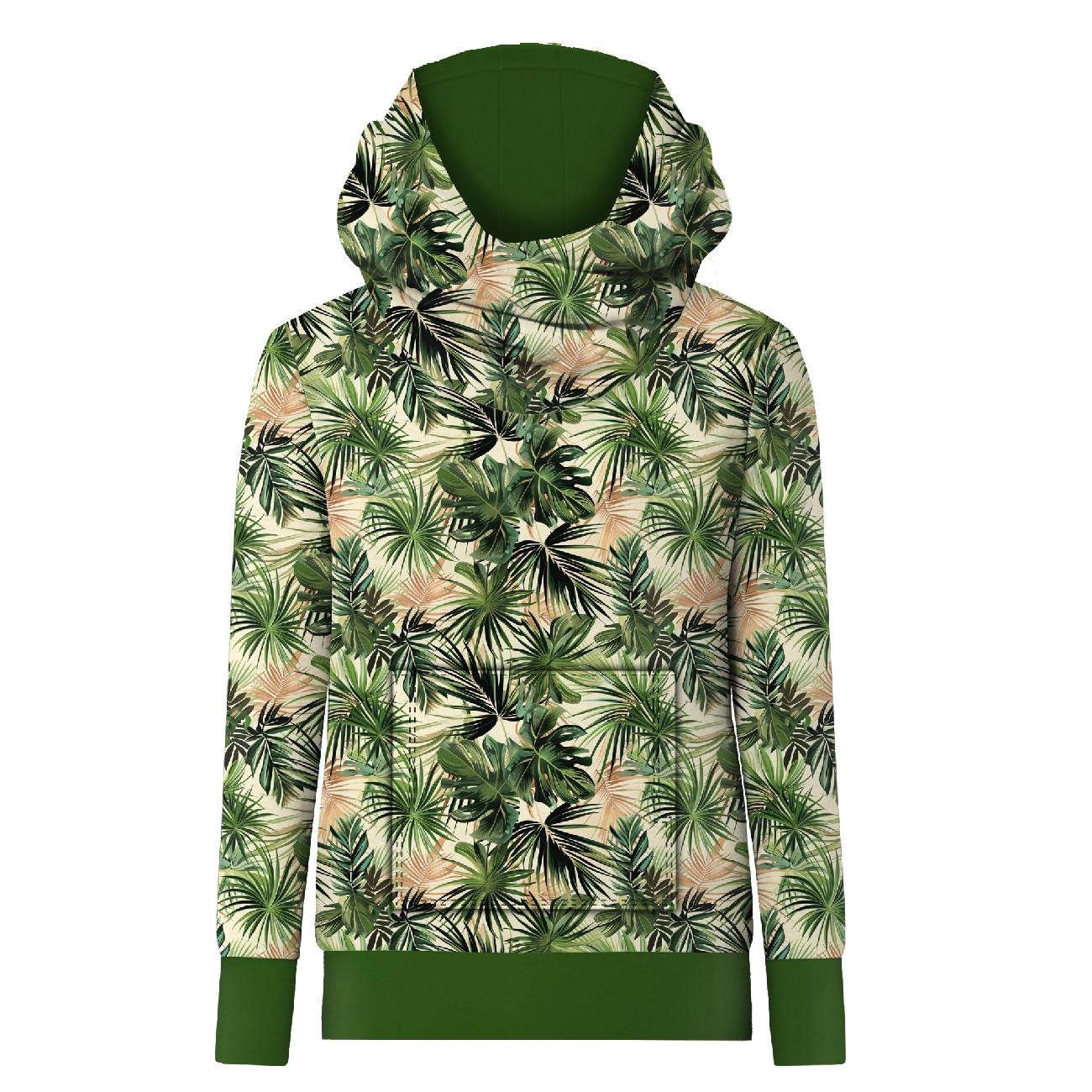 MONSTERA wz.9 - Muślin bawełniany
