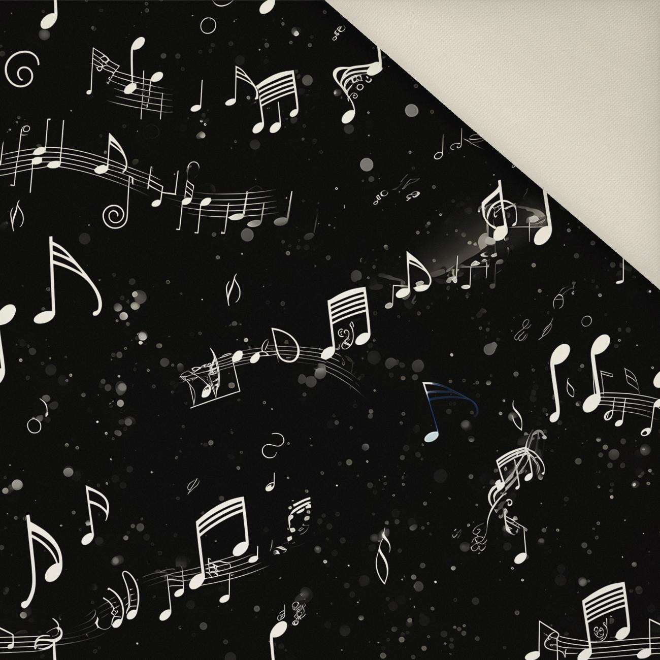 MUSIC NOTES WZ. 3- Welur tapicerski