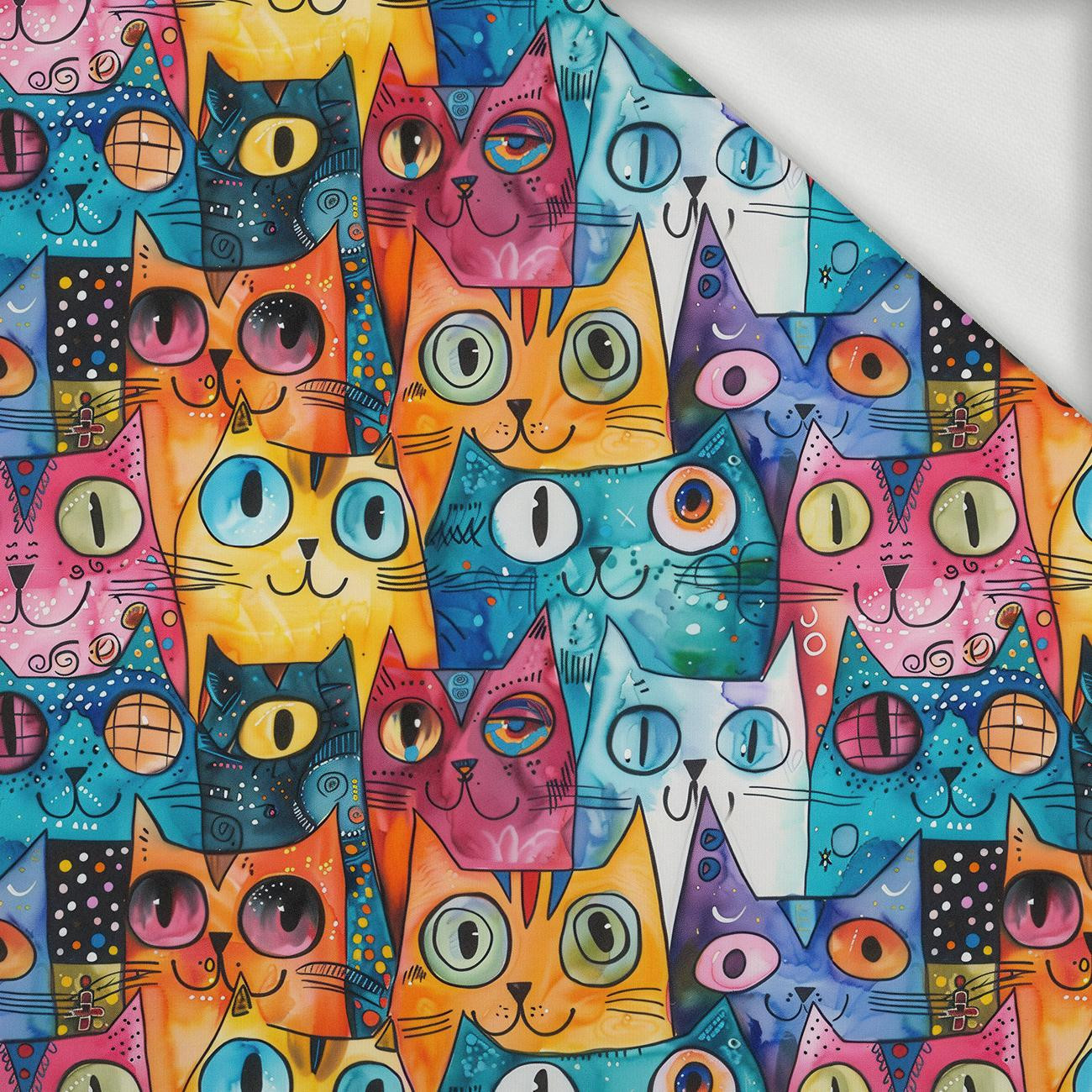 NEON CATS WZ.2 - dresówka pętelkowa