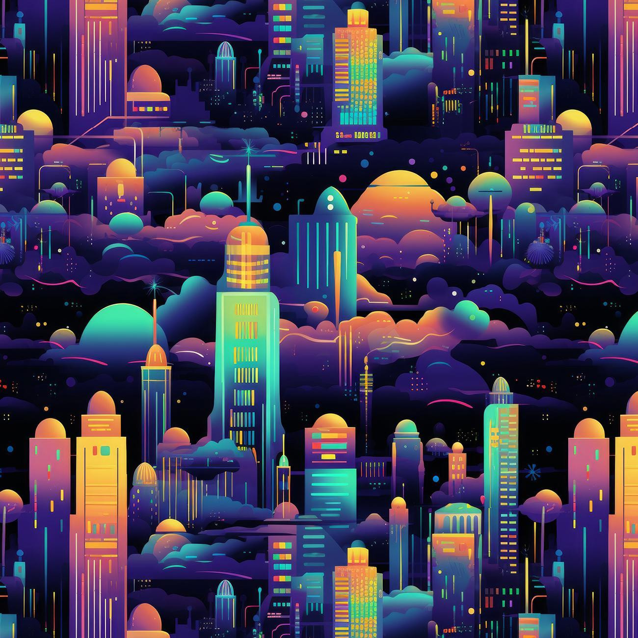 NEON CITY WZ.5- Slub Weave