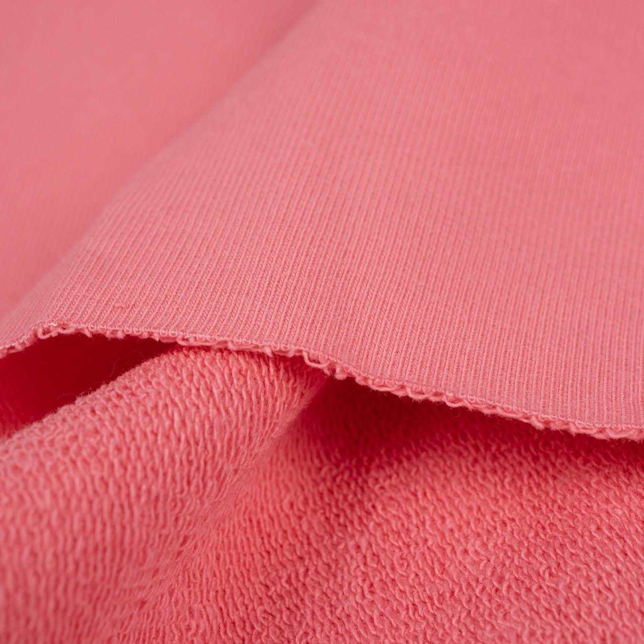 D-107 CANDY PINK - gruba dzianina pętelkowa 290g