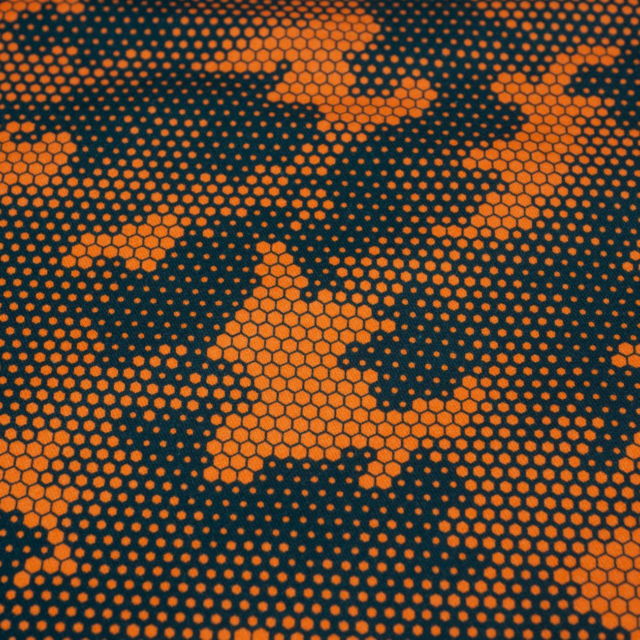 MORO PLASTER MIODU / pomarańczowy - single jersey 