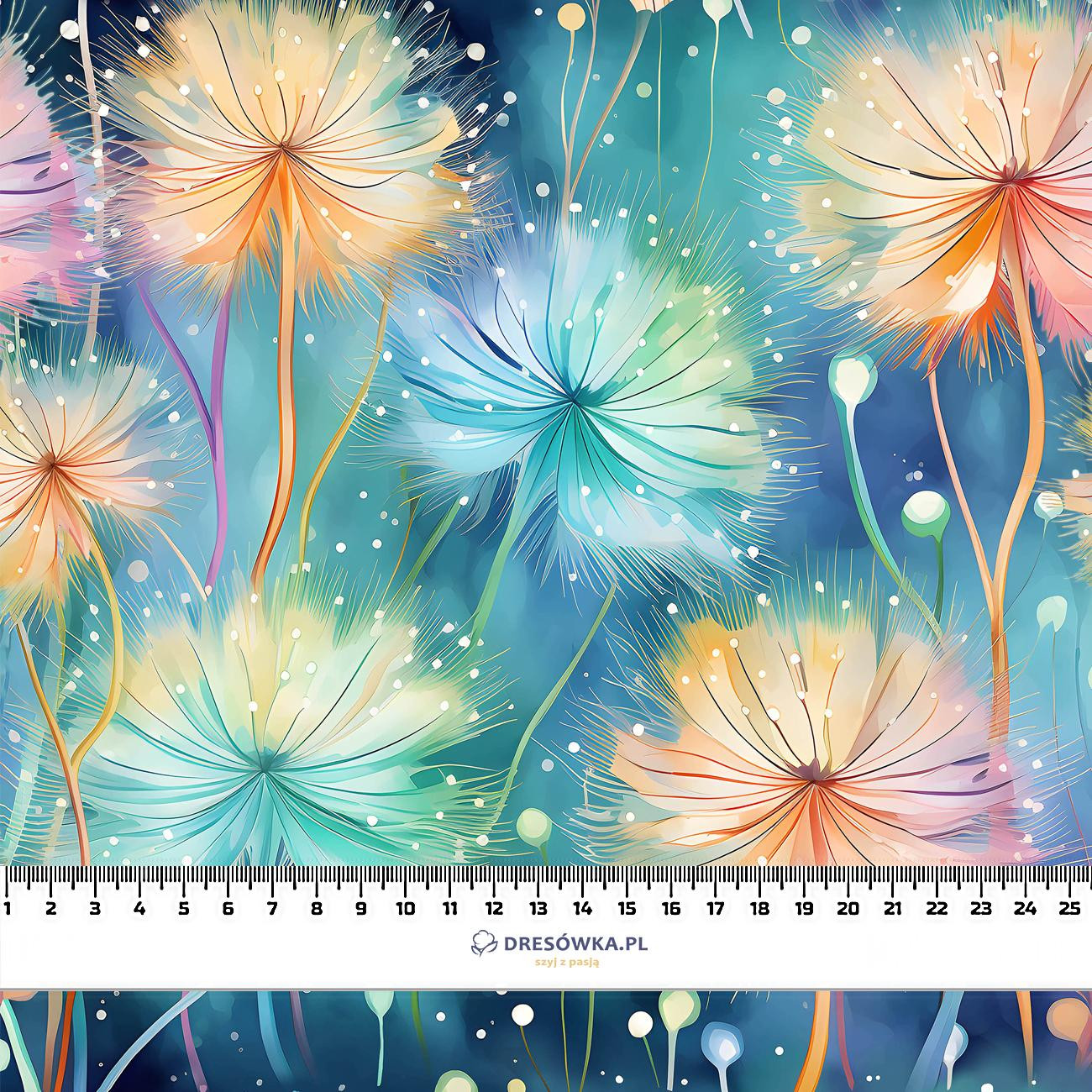 PASTEL FLOWERS WZ.10 - Jersey wiskozowy