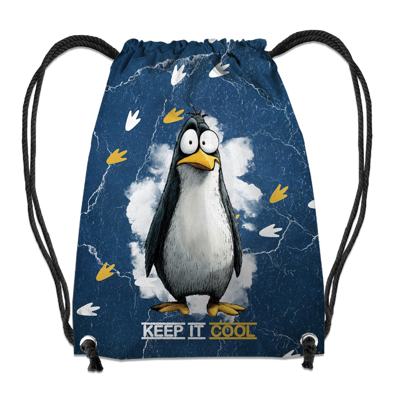 WORKOPLECAK - PENGUIN DASH - zestaw do uszycia