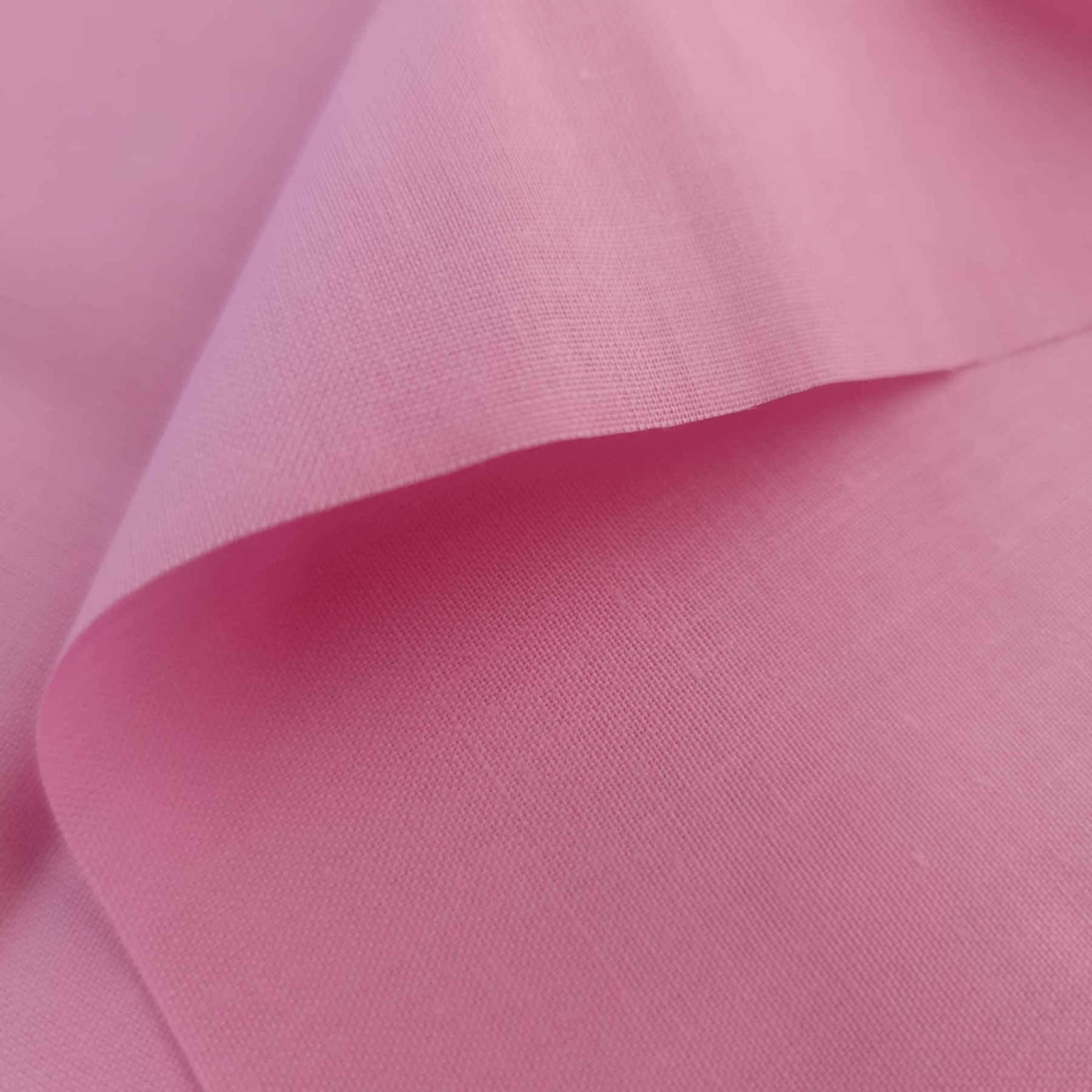 RÓŻOWY (PINK) - tkanina bawełniana