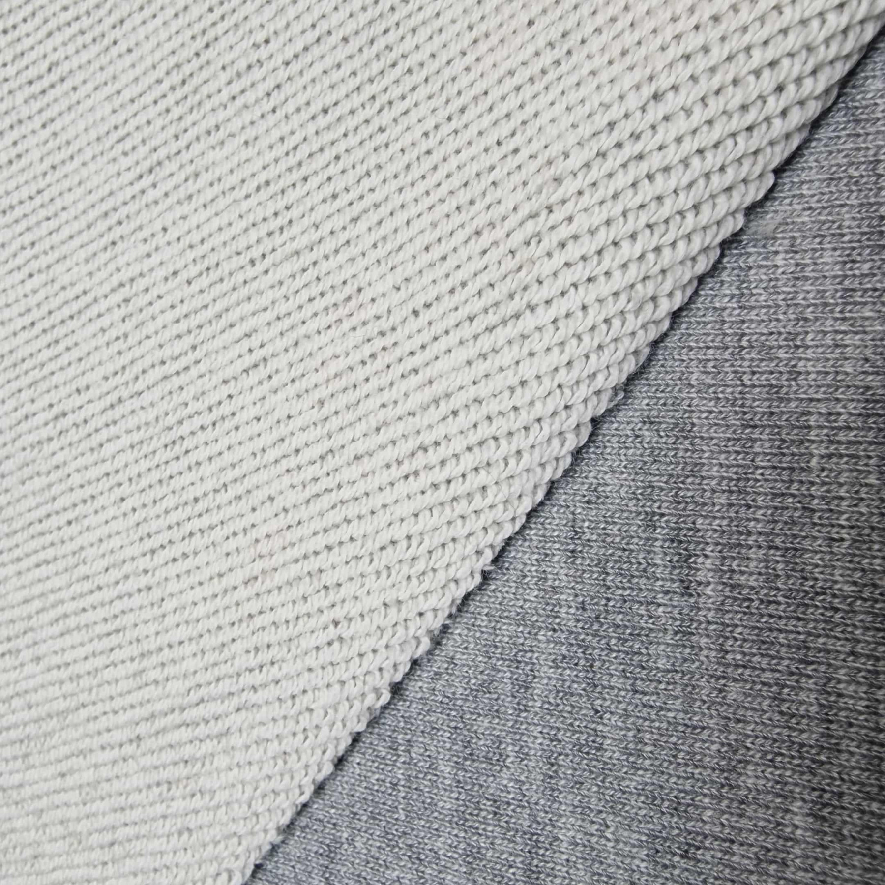 DRESÓWKA DIAGONALNA / HEAVY 520g - MELANŻ JASNOSZARY