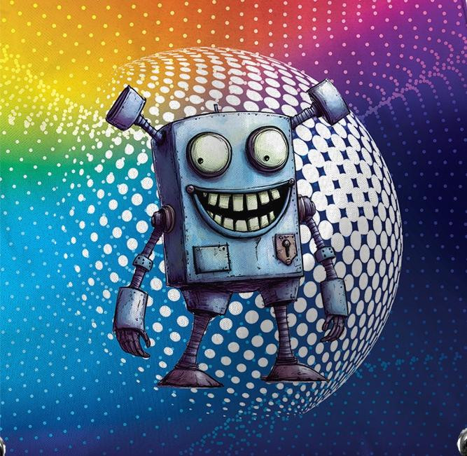 ROBOT wz.11 - panel (60cm x 50cm) SINGLE JERSEY