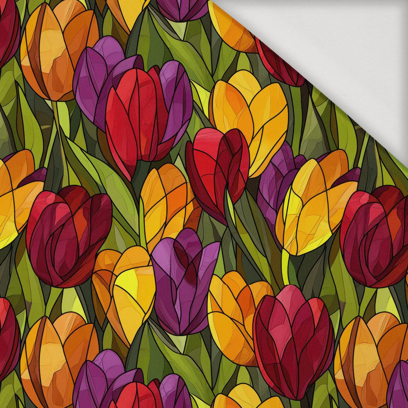STAINED GLASS WZ. 21 - Jersey wiskozowy