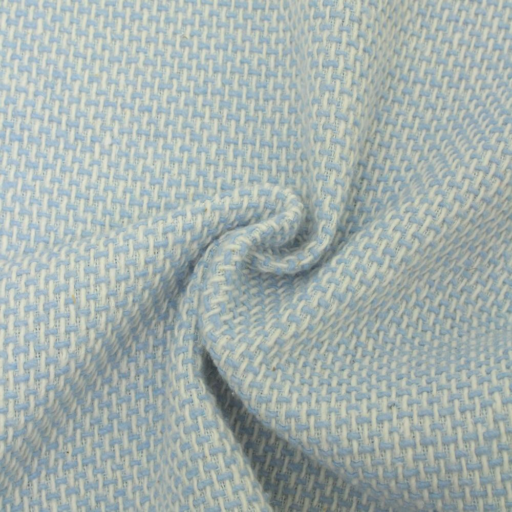 Tkanina tweed (chanelka) błękitna