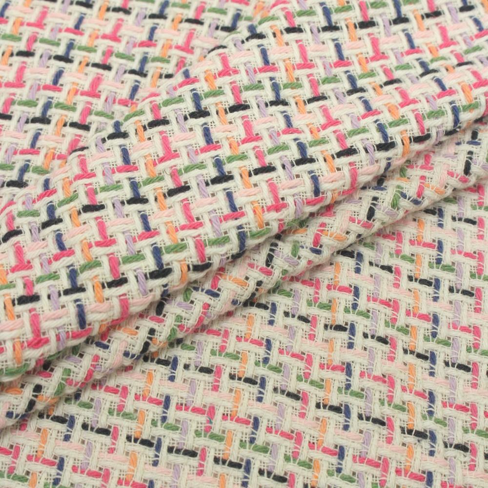 Tkanina tweed (chanelka) kolorowa