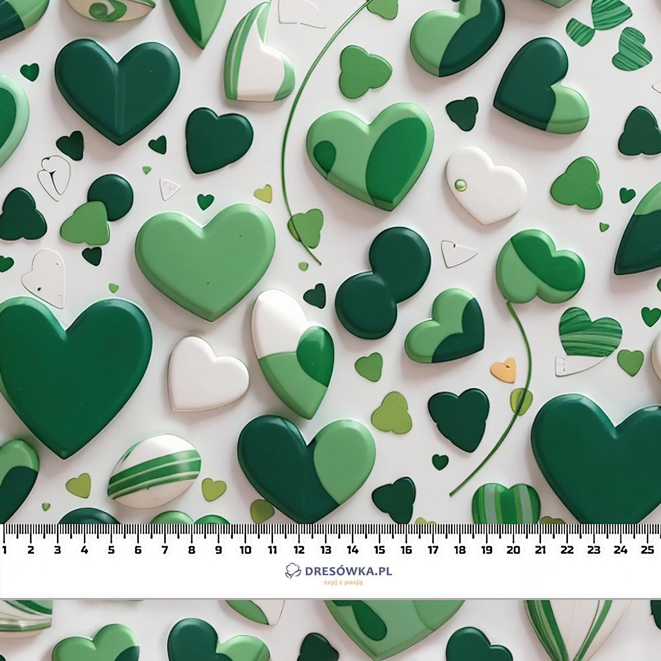 VALENTINE'S DAY 4 - Muślin bawełniany