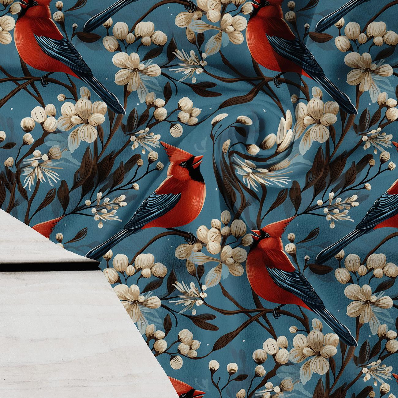 WINTER FLOWERS WZ.12 - Krepa