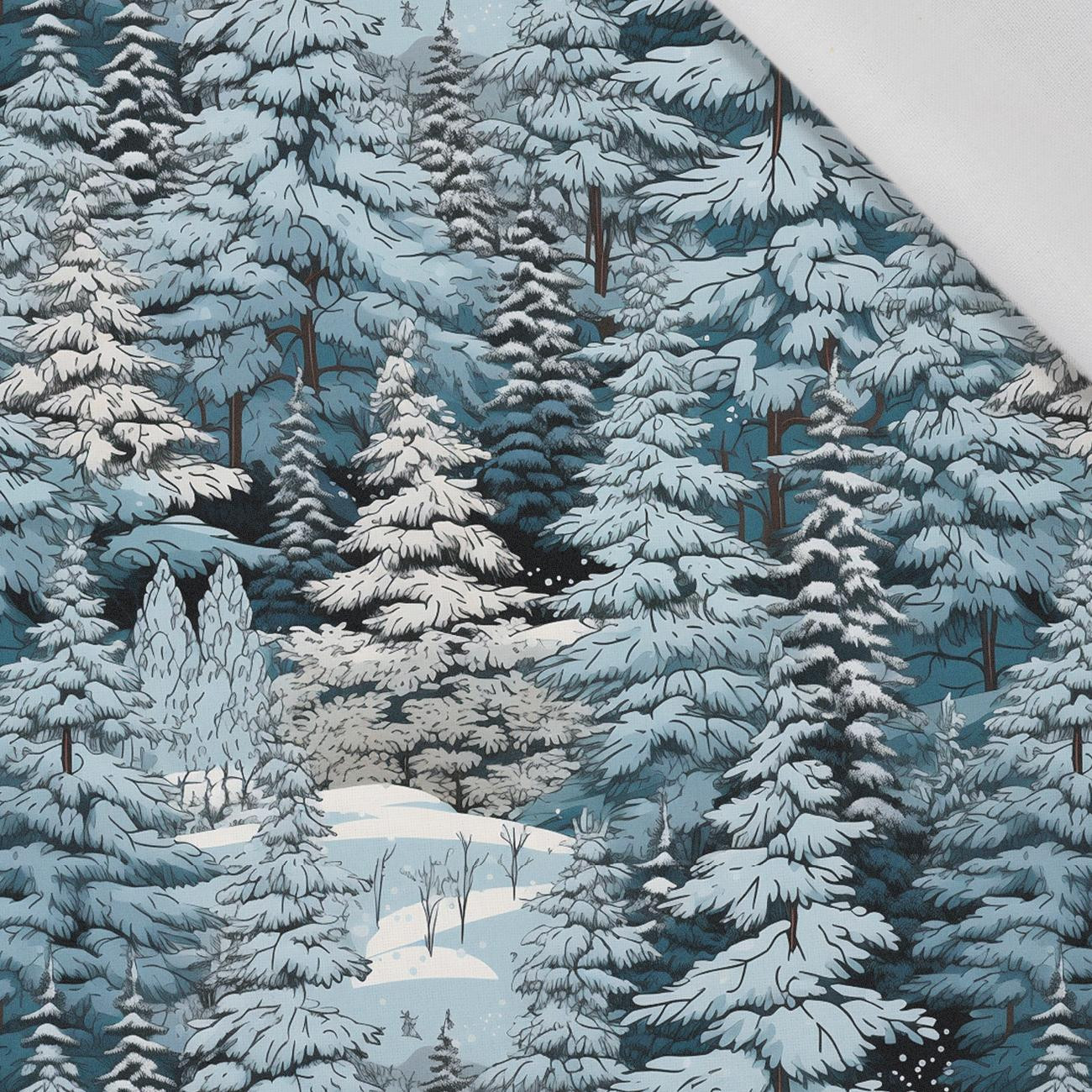 WINTER FOREST WZ. 6 - tkanina bawełniana