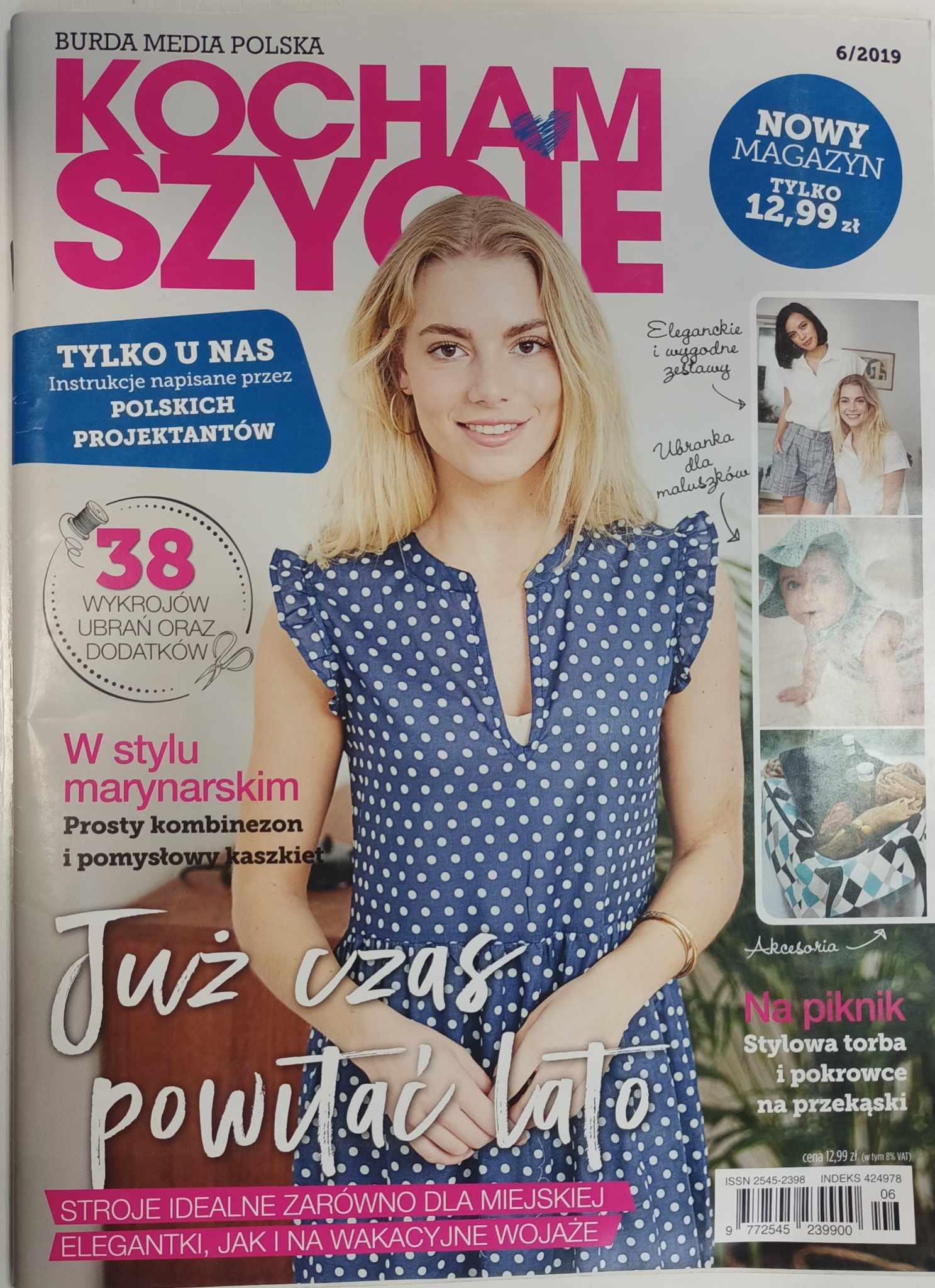 Burda Kocham Szycie - 6/2019 PL