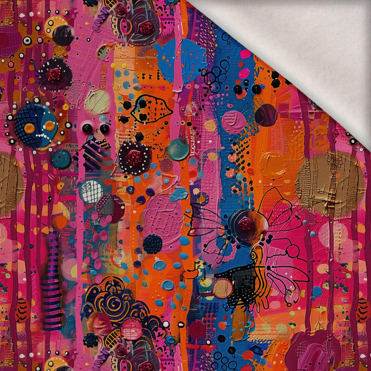 ABSTRACTION WZ.39 - dzianina drapana z elastanem ITY