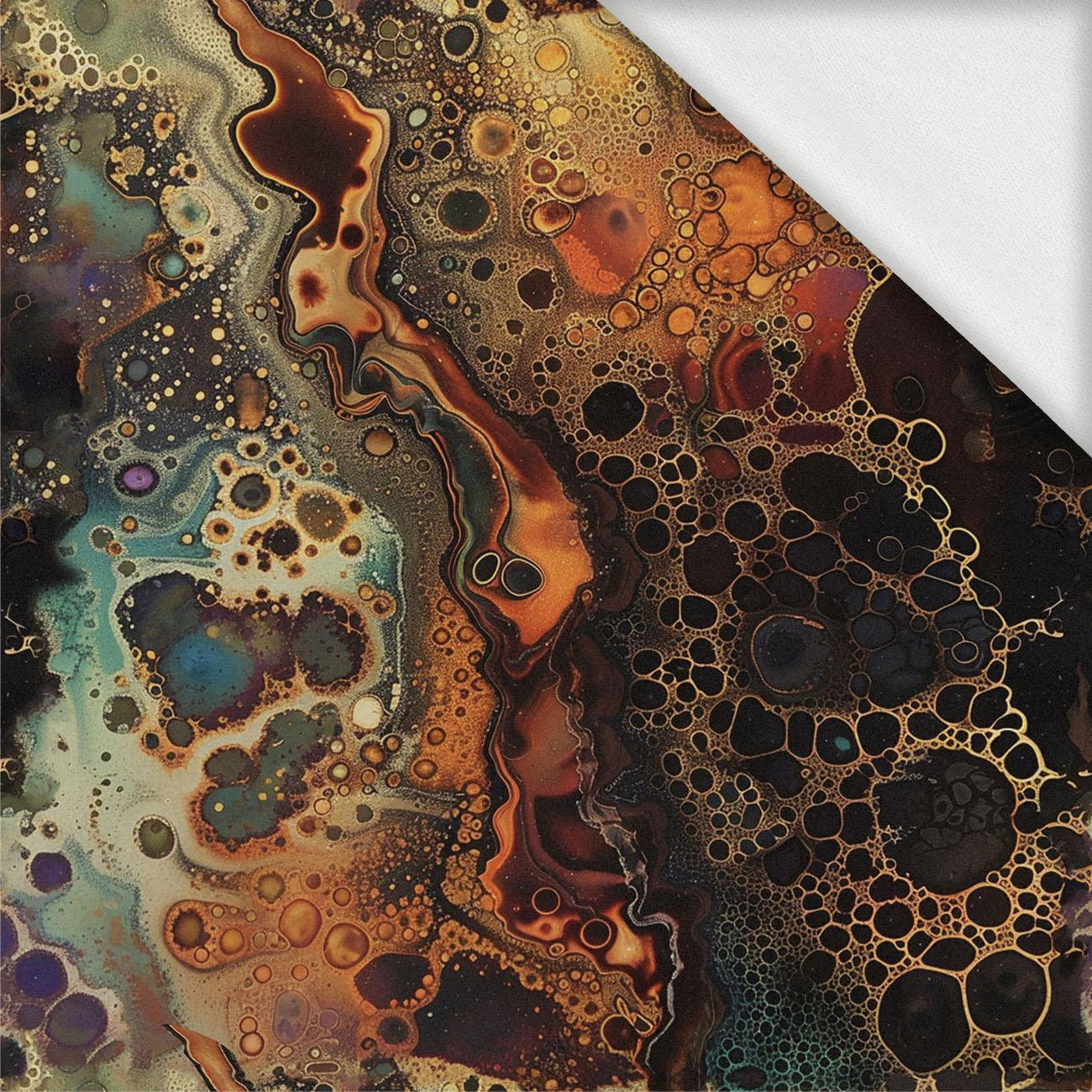 alcohol ink wz.11 - dzianina pętelkowa z elastanem ITY