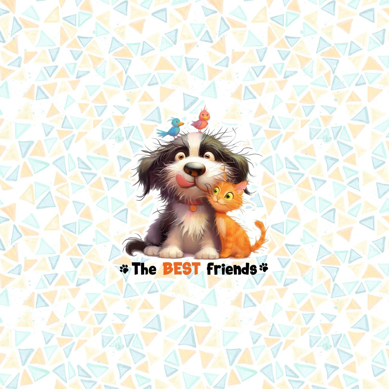 ANIMALS CUTE wz.3 - PANEL (60cm x 50cm)
